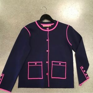 NWT Vilagallo - Miller Cardigan/Navy medium